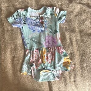 Posh Peanut Pastel Floral Baby Outfit